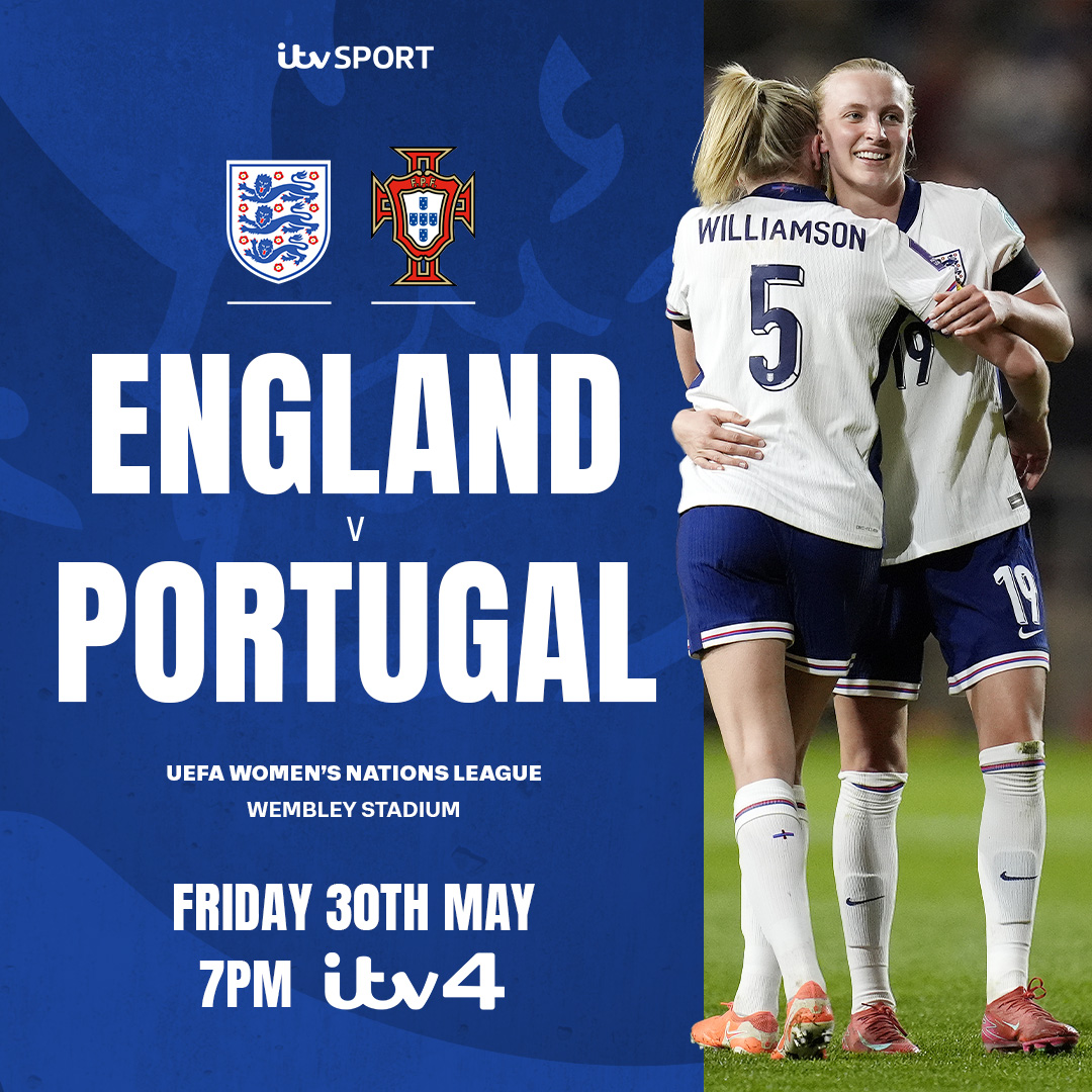 It's #Lionesses GAMEDAY 🏴󠁧󠁢󠁥󠁮󠁧󠁿🦁

Watch England 🆚 Portugal LIVE on ITV4 tonight 👇