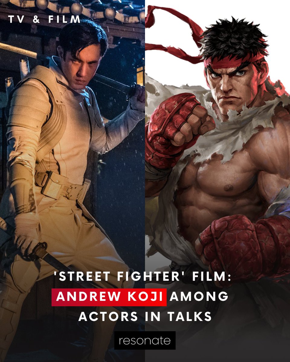 Legendary Entertainment is reportedly in early discussions with several prominent actors for its upcoming live-action Street Fighter film with Jason Momoa and Andrew Koji in talks

Read more: weareresonate.com/2025/05/street…