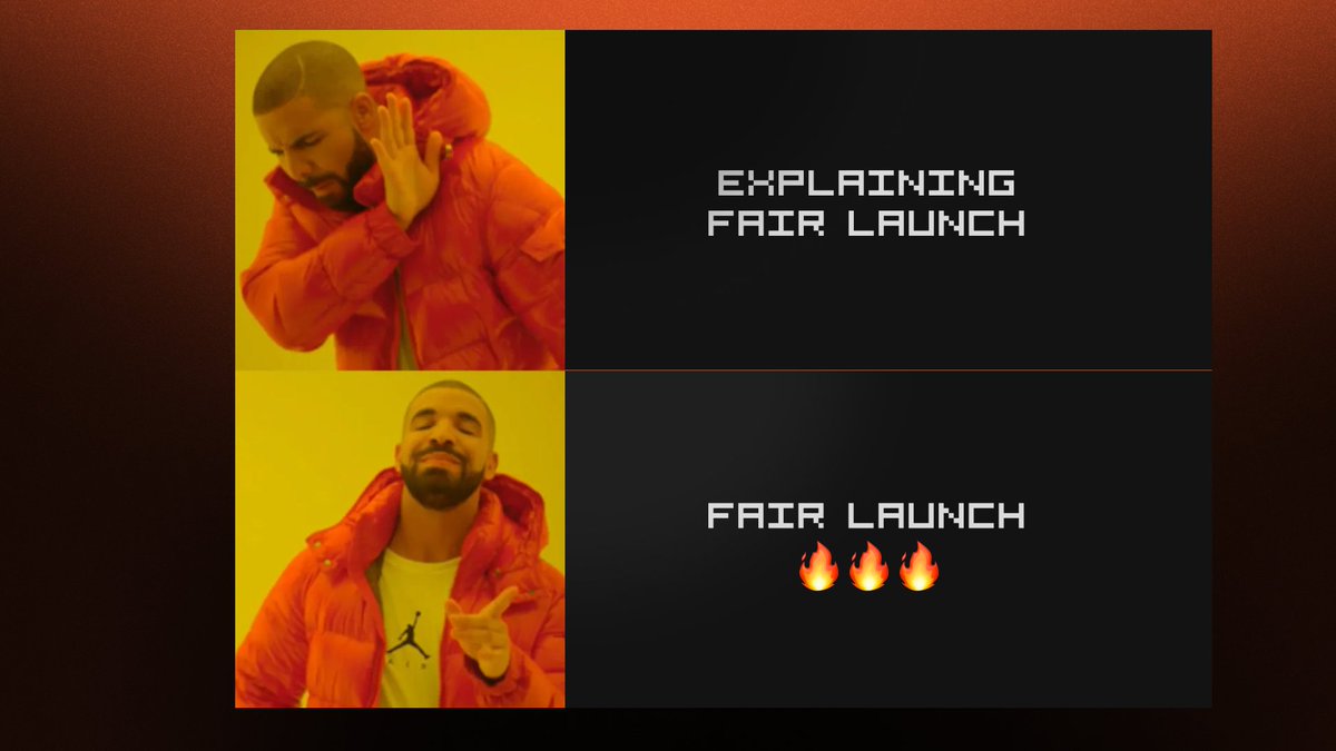 Everyone says "fair launch" like it means something.
But no one really explains it.

Let’s fix that.

Fair launch = no presale, no early rounds, no secret wallets 10x up before you even click.

Project goes live. Liquidity is added. Access is open – all at once.

No special