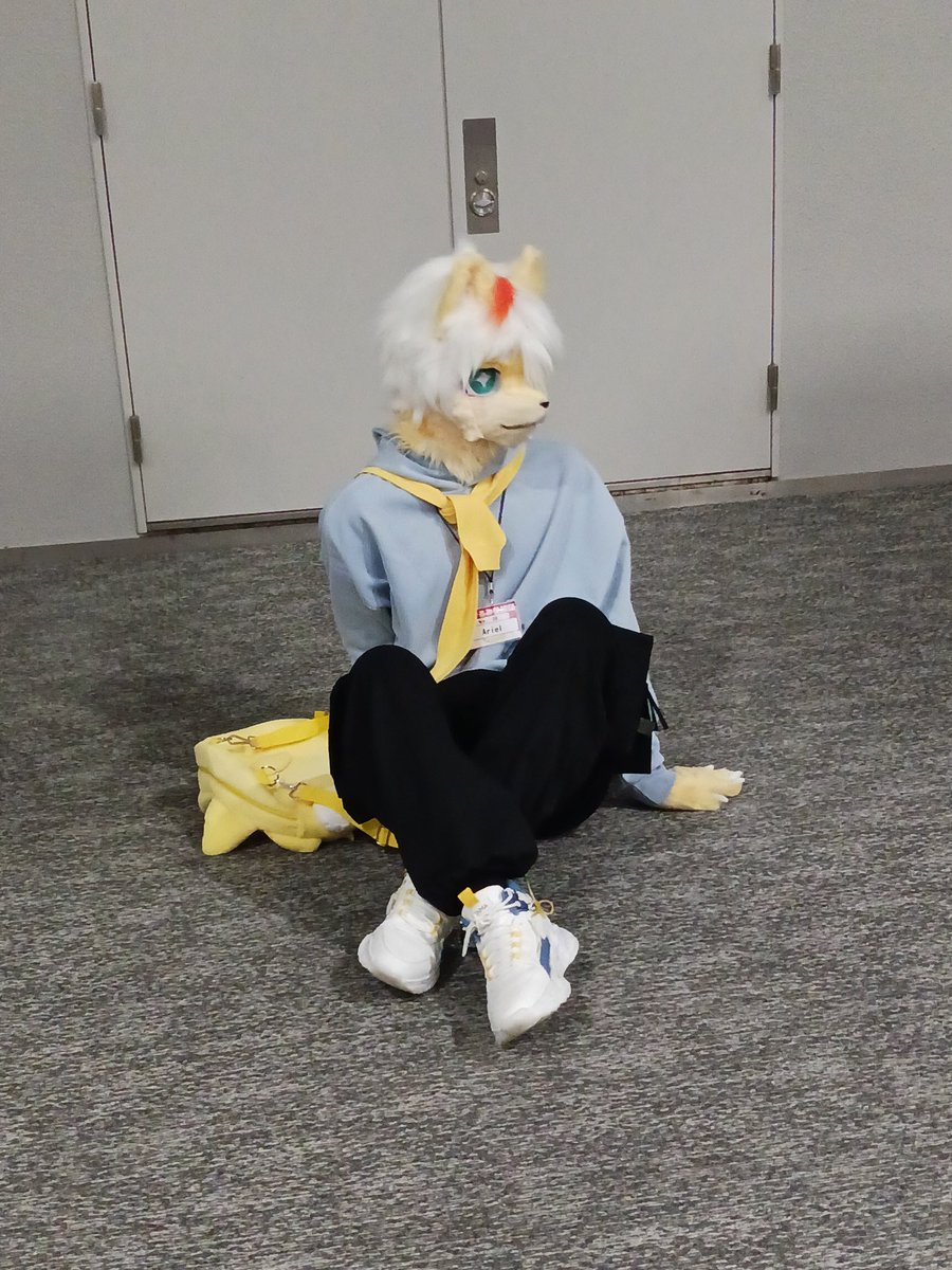 #関西けもケット10 　　
アリエル君！
床の上でゆったりまったりです！✨✨✨✨
(<a href="/WeeklyAriel/">Ariel 🦁🔜极兽聚</a>)
📸:<a href="/ZYRsVb5LLE27102/">ギリシャの神話Marchosias (煙火店)獣正門家 関西けもケット10</a>