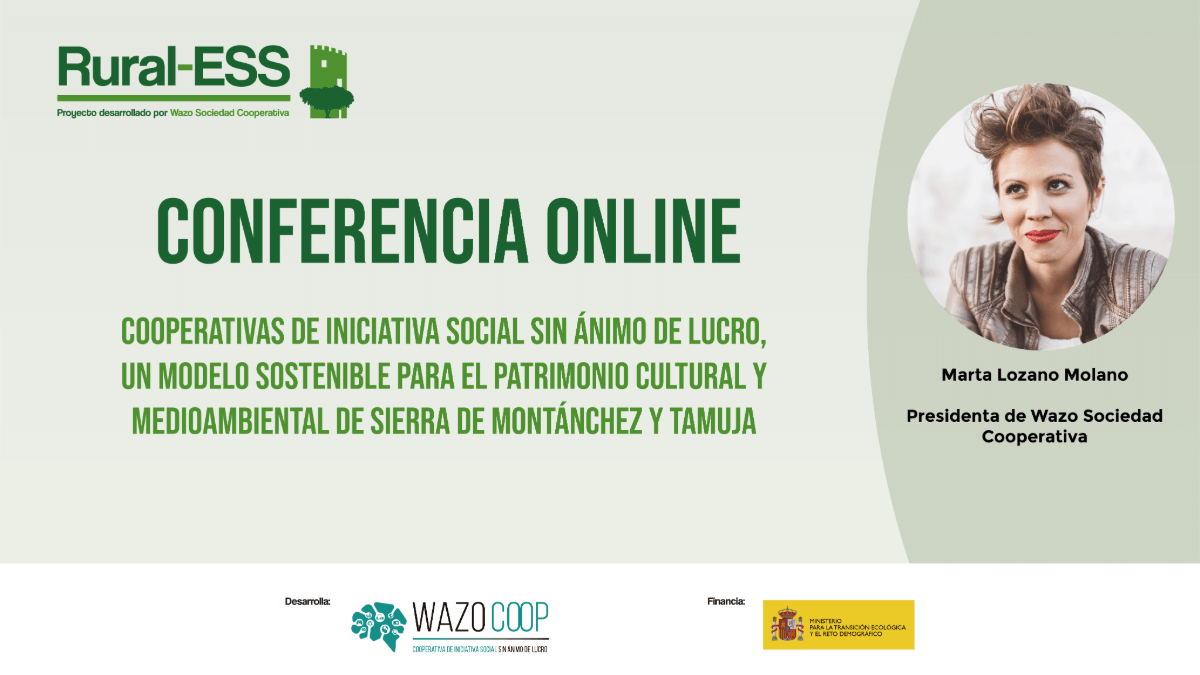 RuralESS's tweet photo. En la última conferencia de Wazo Coop, discutimos el papel las cooperativas de iniciativa social en la sostenibilidad rural. ¡No te lo pierdas! https://t.co/3XFIkRrZQ5
#RuralESS #DesarrolloRural https://t.co/GKdbA0xDse