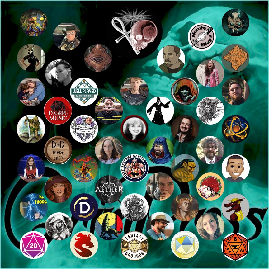 #followfriday☕️
May 30th

Domesticated Animals ‘Queens of the Stone Age’🔊

Follow these creative forces on this list🤘

1st Notes prt 01
<a href="/KoboldPress/">Kobold Press</a> 
<a href="/weird_dave/">Weird Dave Coulson</a> 
<a href="/GabrielPMC2/">Gabriel P.</a> 
<a href="/DevinNight/">Devin Night (commissions Limited)</a> 
<a href="/HeroicMaps/">Heroic Maps</a> 
<a href="/roll20app/">Roll20</a> 
<a href="/ShardTabletop/">Shard Tabletop🐲</a> 
<a href="/FantasyGrounds2/">Fantasy Grounds VTT</a> 
<a href="/FGACommunity/">Fantasy Grounds Academy</a> 
<a href="/FoundryVTT/">Foundry Virtual Tabletop</a>