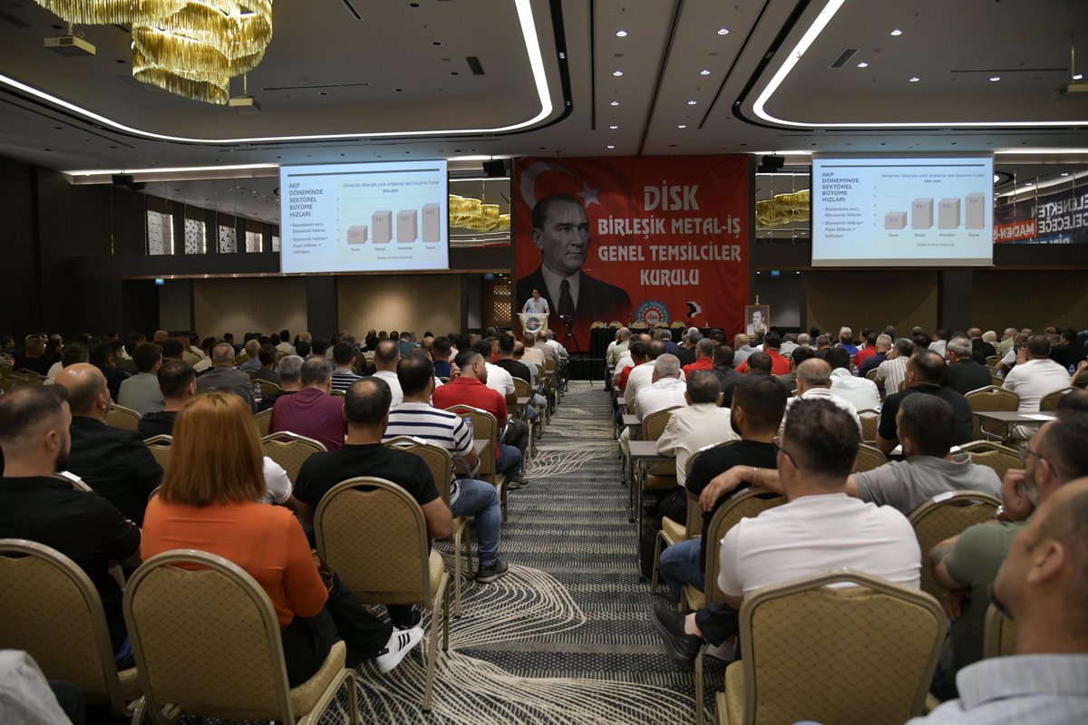 Genel Temsilciler Kurulumuz, NOW TV'den ekonomi gazetecisi Ozan Gündoğdu'nun "Emeğin Sorunları ve Güncel Ekonomik Gelişmeler" başlıklı sunumuyla devam ediyor.

#YaşasınÖrgütlüMücadelemiz