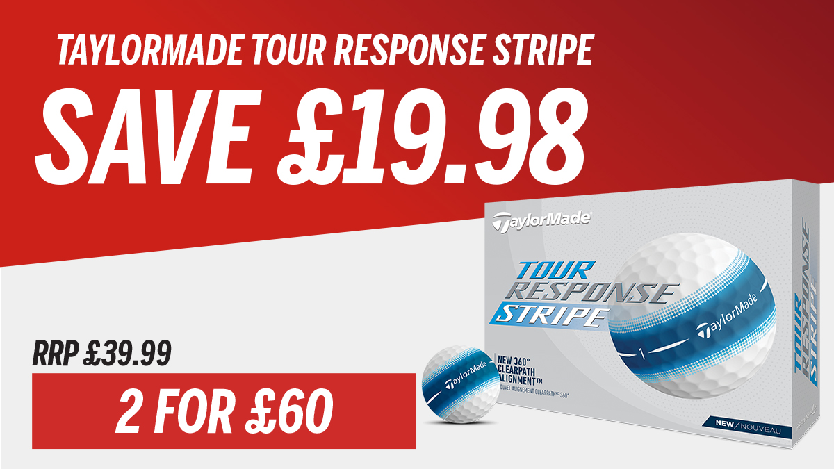 Get 2 dozen #TaylorMade Tour Response Stripe golf balls for just £60 here at #DavyhulmeParkProShop  🤩

Find out more 👉 fg1.uk/5600-Q1020898