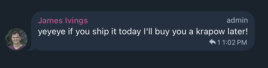 ben_makes_stuff's tweet image. Looks like I'm shipping my newest product today 🌶️

Impossible to turn down @JamesIvings free pad kra pao with extra kai dao offer, kap