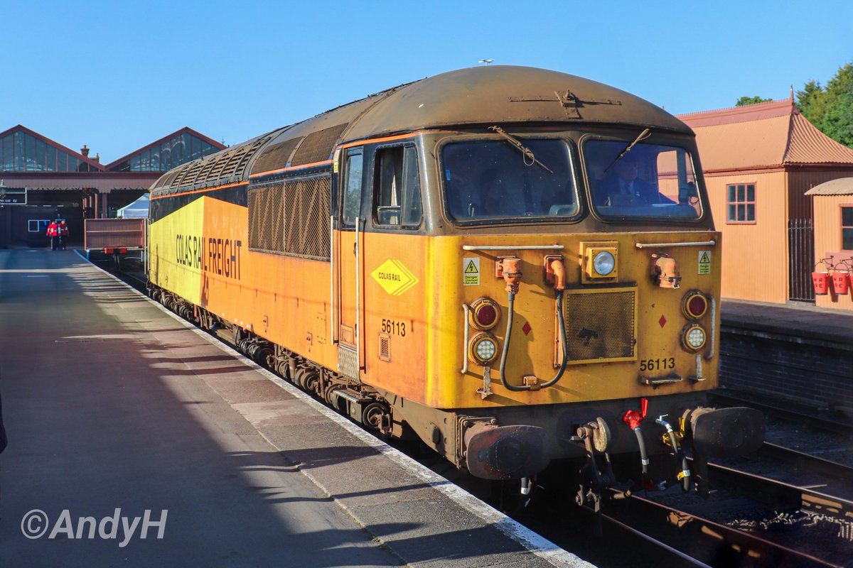 Andy H (@holtona72) on Twitter photo #FiftySixFriday Some more views of <a href="/ColasRailUK/">Colas Rail UK</a> 56113 at the <a href="/svrofficialsite/">Severn Valley Railway</a> spring diesel gala earlier this month. A great guest along with sister engine 56094, some fine memories made behind both grids during the two days we attended the gala. #SVRGala25 #Colas <a href="/C56G2/">C56G</a> 16/5/25 #FiftySixFriday Some more views of <a href="/ColasRailUK/">Colas Rail UK</a> 56113 at the <a href="/svrofficialsite/">Severn Valley Railway</a> spring diesel gala earlier this month. A great guest along with sister engine 56094, some fine memories made behind both grids during the two days we attended the gala. #SVRGala25 #Colas <a href="/C56G2/">C56G</a> 16/5/25