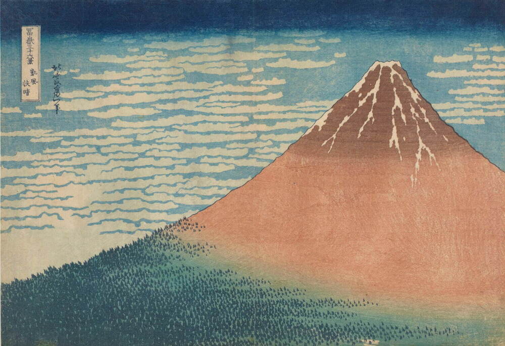fashionpressnet's tweet photo. 葛飾北斎の傑作「冨嶽三十六景」全46図を8年ぶりに一挙公開する展覧会、東京・太田記念美術館で - https://t.co/uNFLKN2S6b https://t.co/JLLMwRtiTU