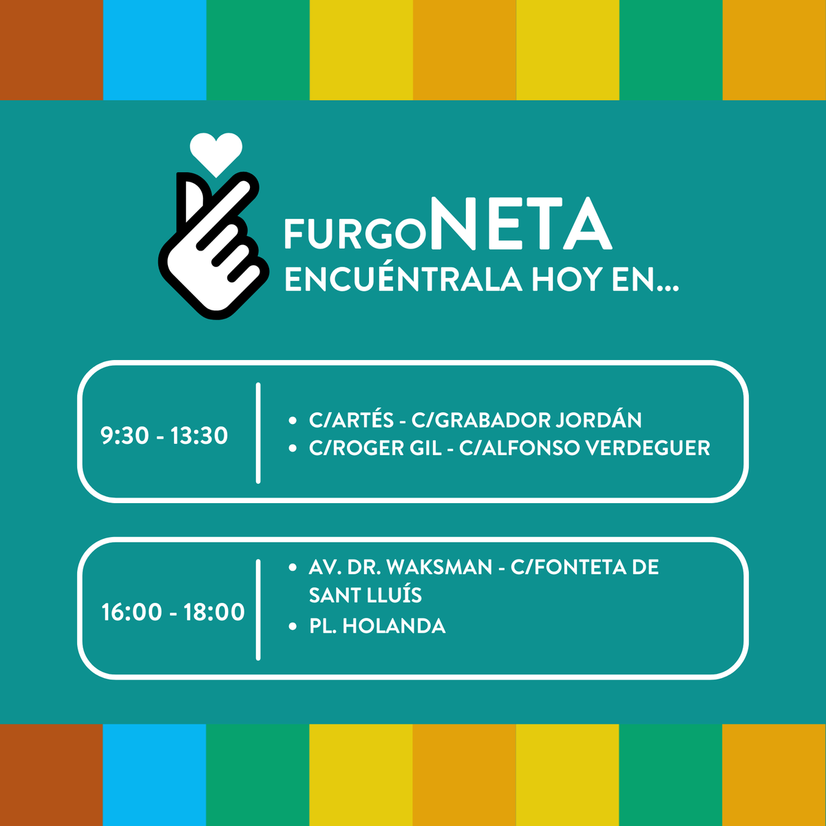 ValenciaNetaVLC's tweet photo. 🚛♻️ ¿Tienes dudas sobre reciclaje? La #FurgoNETA de #ValènciaMásLimpiaMásVerde llega hoy al barrio de #LaMalvarosa, #Amistat, #ElGrau y #VaraDeQuart para concienciar a los vecinos/as sobre la importancia de separar correctamente los residuos y cuidar la ciudad. https://t.co/mxwoMcH9uY