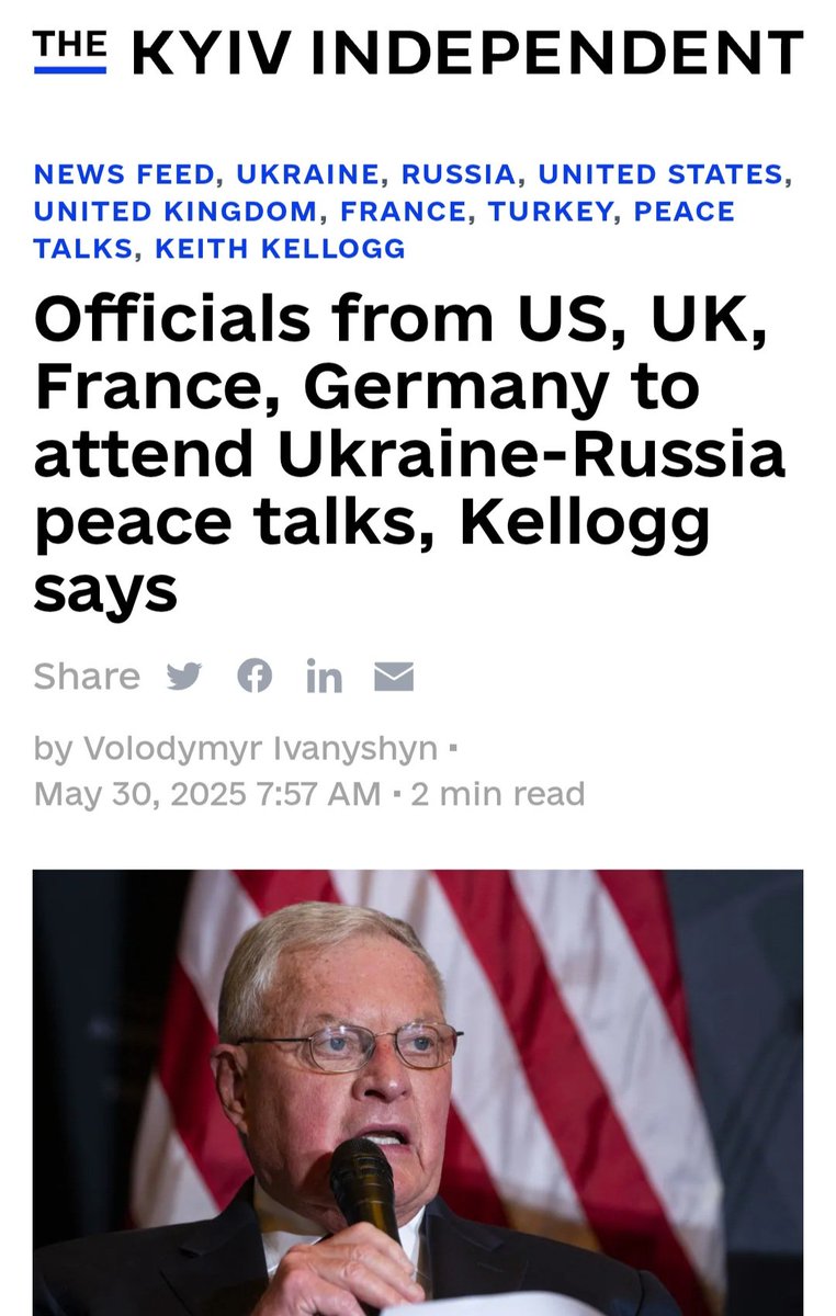 Has Russia been told that the US, Germany, France, and UK will be in Istanbul helping out with the negotiations?

"We'll have what we call the E3. That is the national security advisors from Germany, France, and Great Britain... When we were in London, they kind of helped us mold