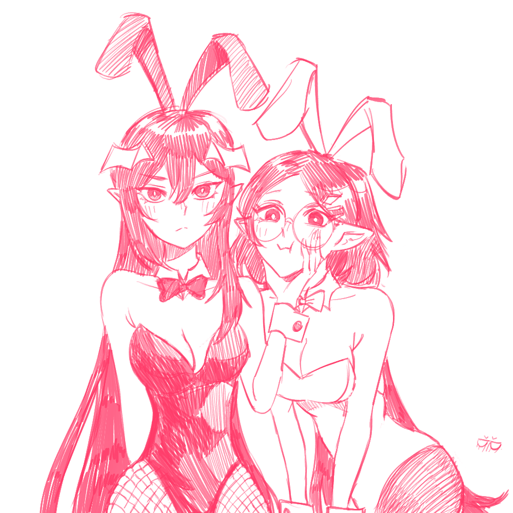 โยรุโนะฮาจิมาริสะบันนี่ก้าล~
รุณหวัดทุกคนด้วย warm up sketch วันนี้คับ🍮
#HnomlayArt