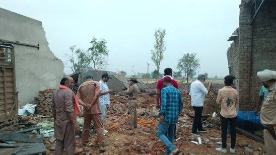 Deeply anguished to hear about the tragic blast at a firecracker factory in Punjab’s Muktsar that took innocent lives and left many injured. My thoughts are with the families of the victims. Praying for the speedy recovery of those injured.
