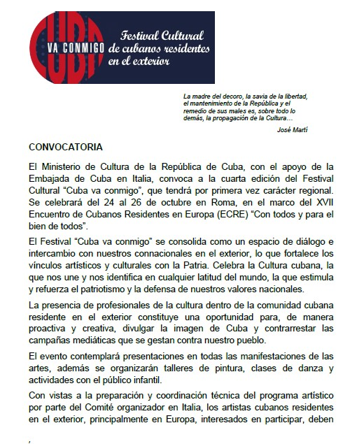 Consolato Generale di Cuba a Milano tweet media