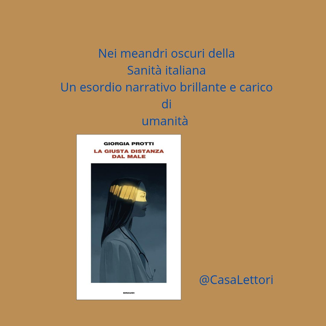 Casa Lettori (@casalettori) on Twitter photo #Recensione di <a href="/CasaLettori/">Casa Lettori</a>
#LaGiustaDistanzaDalMale Giorgia Protti <a href="/Einaudieditore/">Einaudi editore</a>
Un libro vero, originale, una testimonianza da promuovere
Complimenti 👏
casadeilettori.blogspot.com/2025/05/la-giu… #Recensione di <a href="/CasaLettori/">Casa Lettori</a>
#LaGiustaDistanzaDalMale Giorgia Protti <a href="/Einaudieditore/">Einaudi editore</a>
Un libro vero, originale, una testimonianza da promuovere
Complimenti 👏
casadeilettori.blogspot.com/2025/05/la-giu…