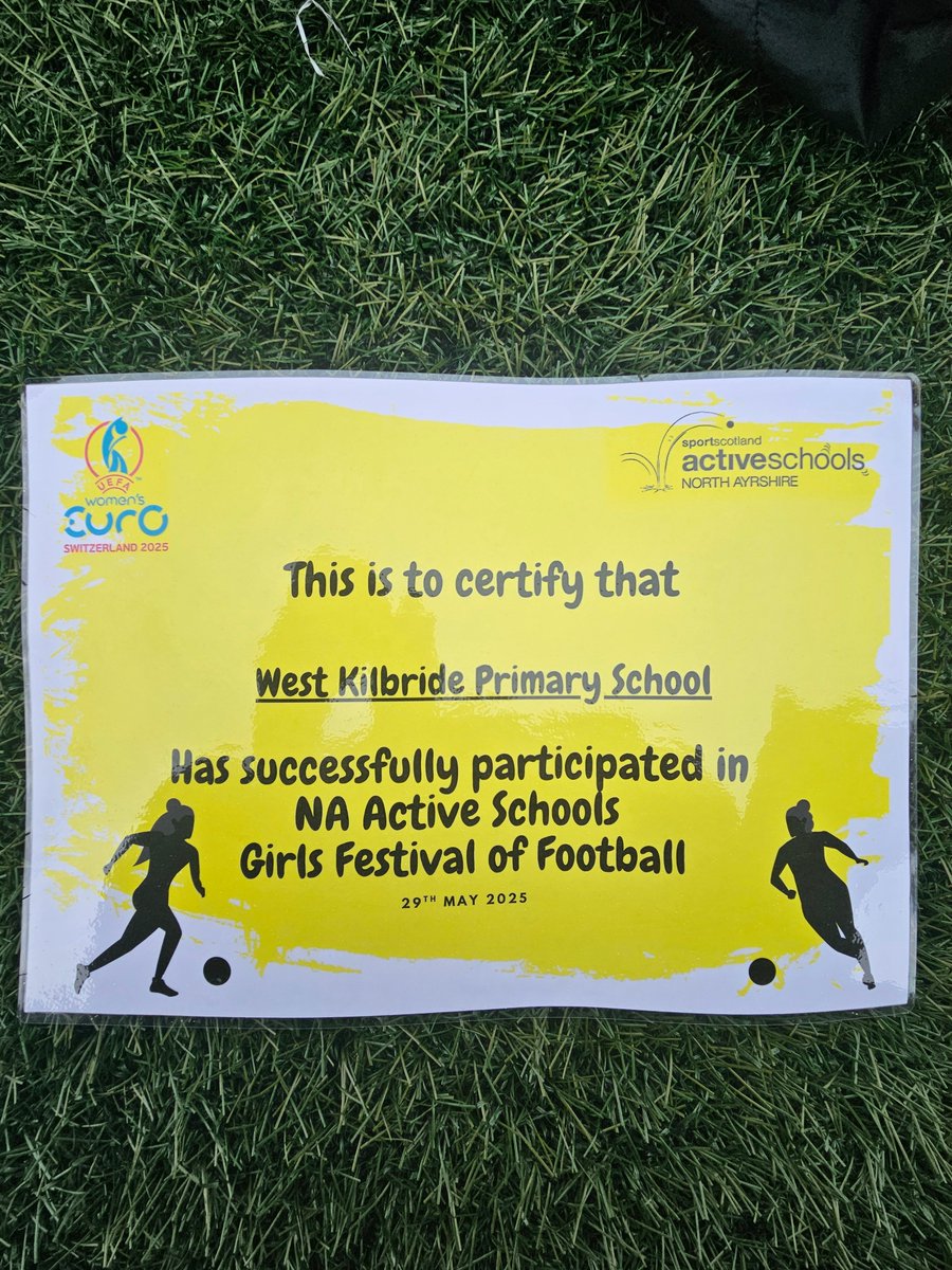 #WKPScommunitysports
We enjoyed taking part in <a href="/NAActiveSchools/">North Ayrshire Active Schools</a>  girls football festival yesterday. Everyone represented the school well and played their best.
