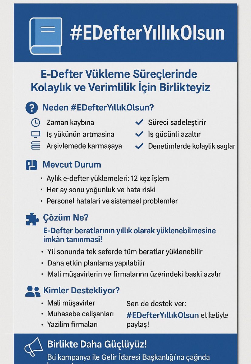 #EDefterYıllıkOlsun