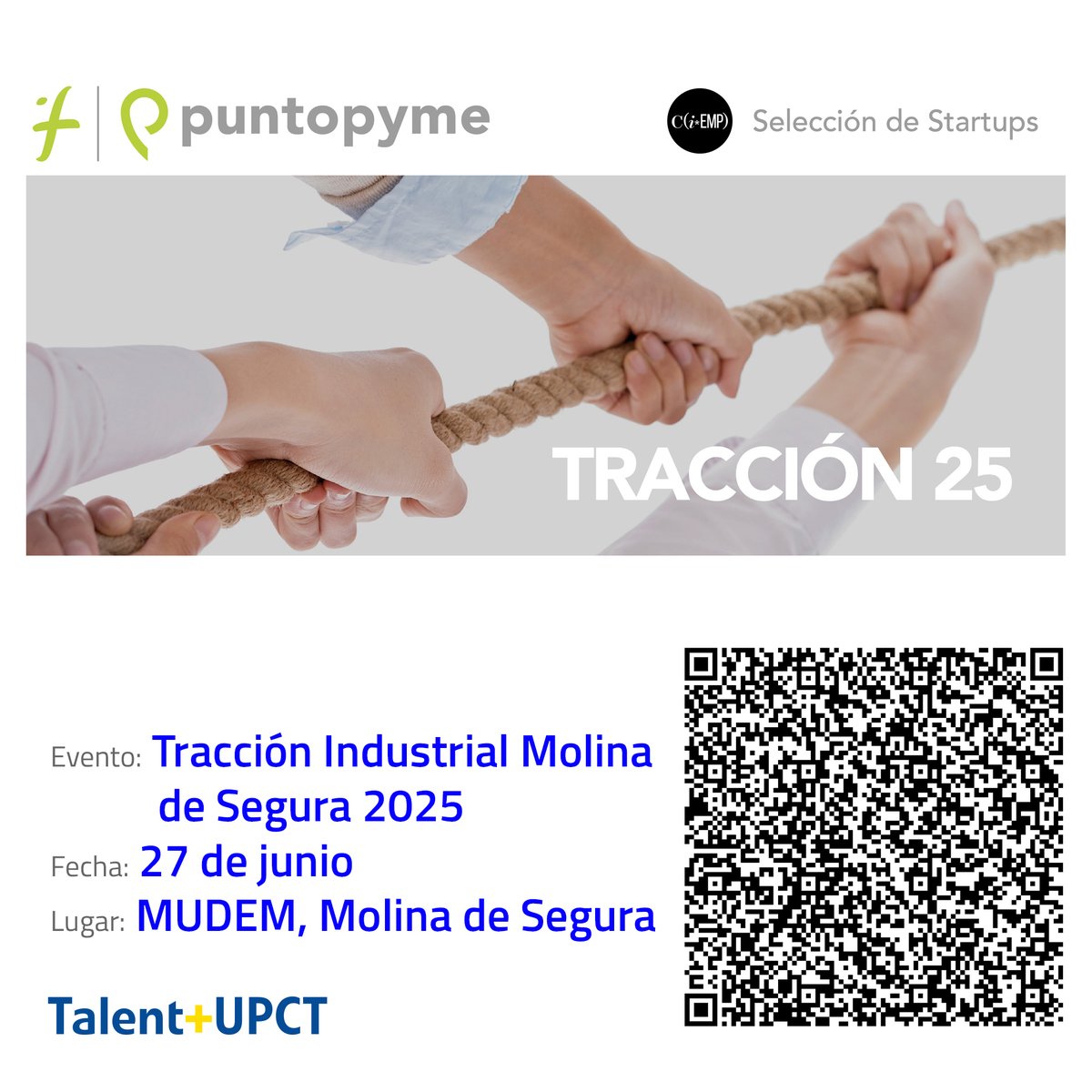 Si estás emprendiendo, puede que te interese algunas de estas oportunidades. Escanea el código QR para acceder a las distintas convocatorias. ¡Queremos ayudarte a que alcances el éxito!