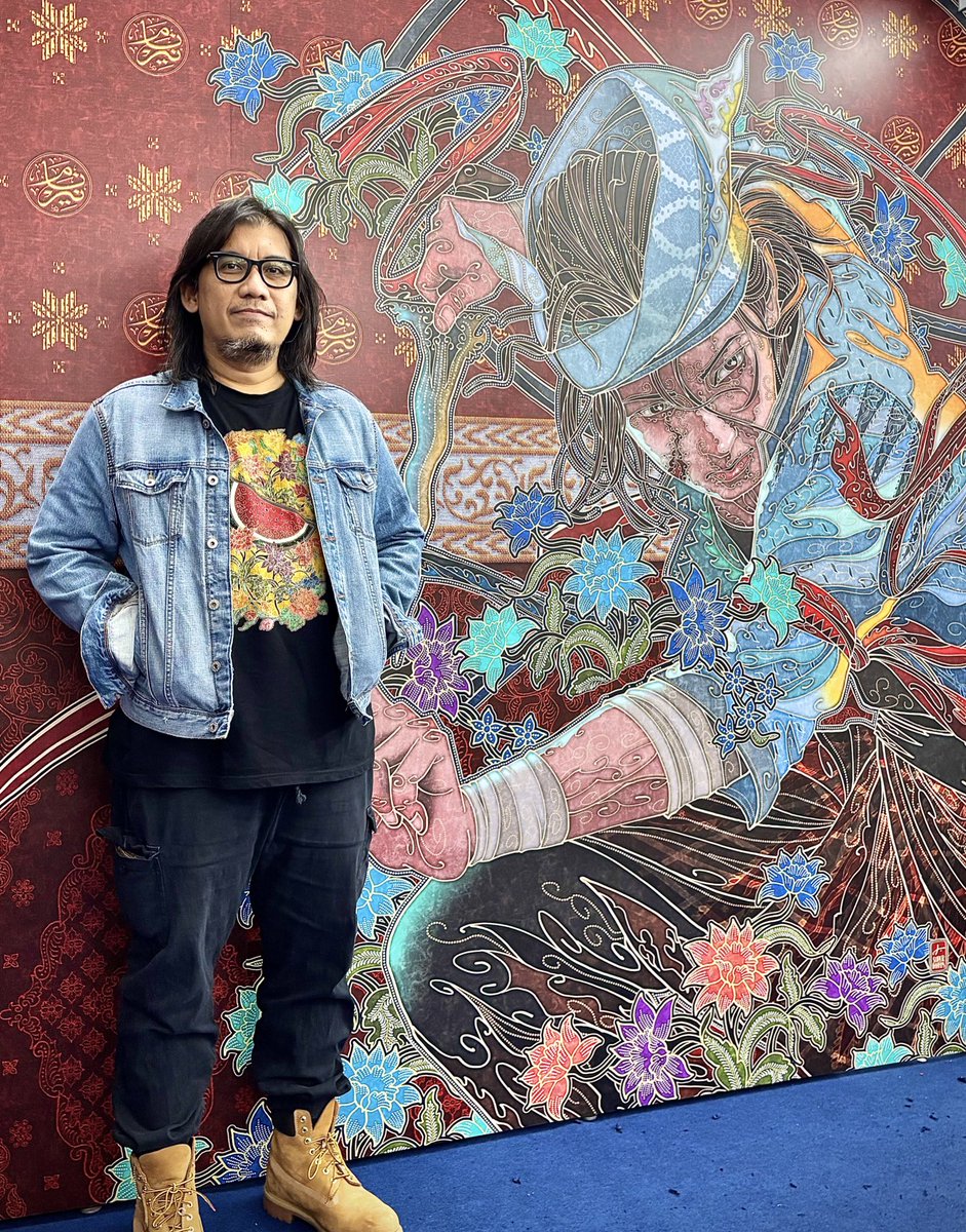 Arif Rafhan (@arifrafhandraw) on Twitter photo An illustration I did for Nirnama๐บ
You can see it at <a href="/HilalAsyraf/">Hilal Asyraf</a> booth at PBAKL2025 An illustration I did for Nirnama๐บ
You can see it at <a href="/HilalAsyraf/">Hilal Asyraf</a> booth at PBAKL2025