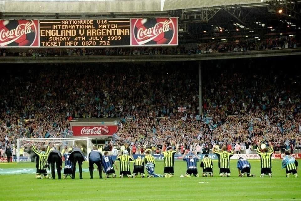 26 years ago today.

I was 16, heading to Wembley for the first time with my dad and uncle. At 2-0 down, my uncle wanted to leave – but my dad wasn’t having it.

He made us stay.

What happened next? History.

One of the greatest days of my life, and a memory I’ll never forget.