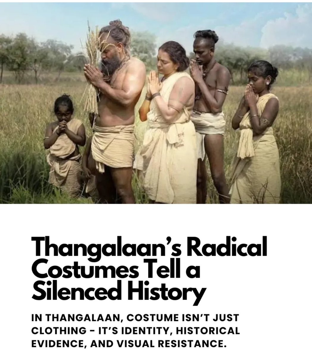 aegan_ekambaram's tweet image. #Costumedesign 
#thangalaan