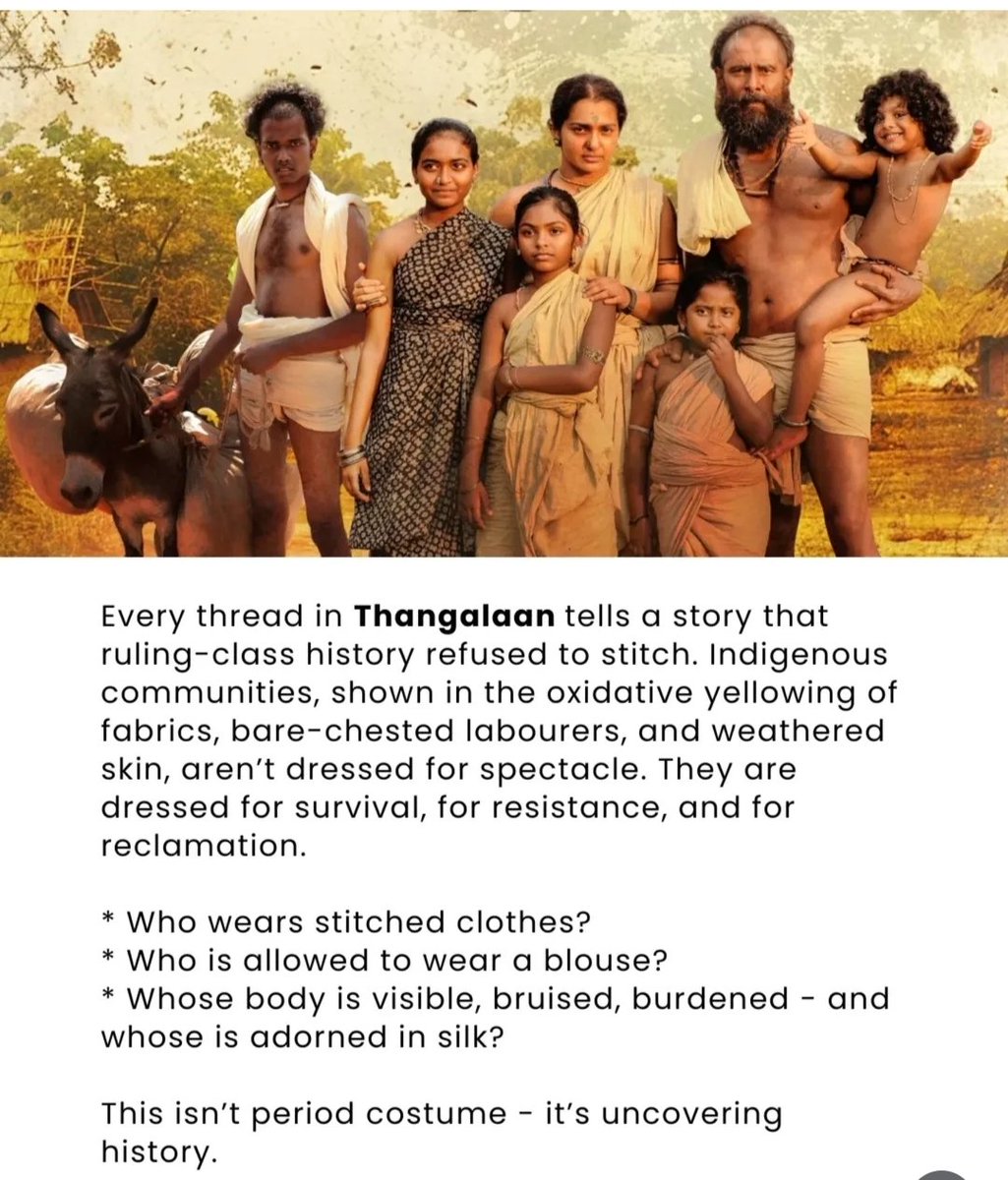 aegan_ekambaram's tweet image. #Costumedesign 
#thangalaan