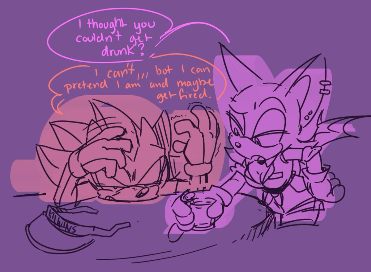 ive been working at a ice cream parlor called Kilwins for 3 years now and never in my 9 lives have i experienced the stupidest shit ever. so im making shadow deal with this bs LMAOO

I might delve into this and make it something more, like a small downtown au,,,, errbody got jobs