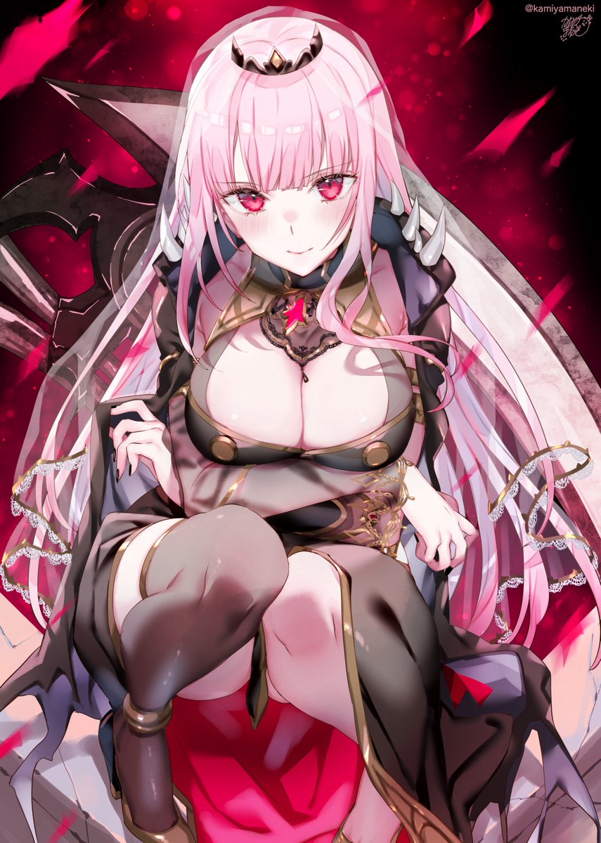 qrt with the character vs how you draw them
Pink reaper♥️ 