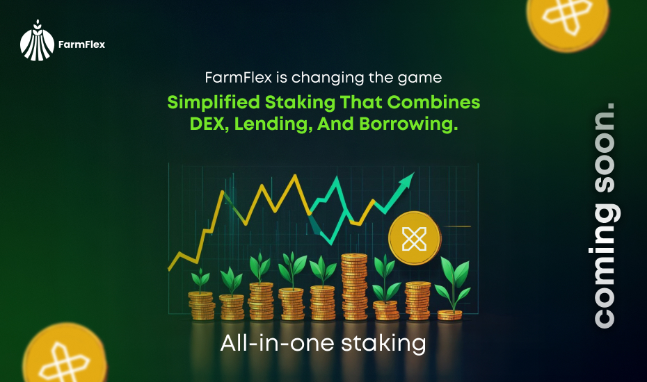 FarmFlex_'s tweet photo. Grow your crypto the smart way.
One DeFi hub. No limits.
#farmflex #cryptofarm #Staking #DEX #cryptostrategy #DeFi https://t.co/tBV1HVaJGw
