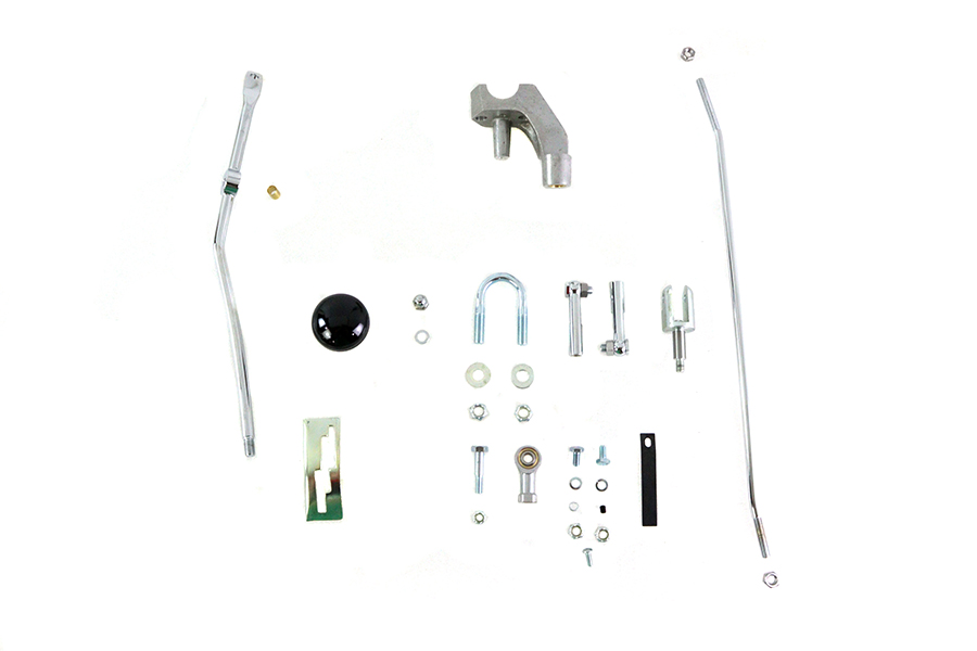 TeddCycle's tweet photo. Police  Style Jockey Shifter Control Kit #22-0710 is in stock! Police style  jockey shift kit clamps to all Big Twin 1-1/8" front down tubes and is  for 4-speed transmission with handshift top. Kit includes a gate with detents. The handle is offset for 5 gallon bobbed tanks. https://t.co/huNgc0lN9n