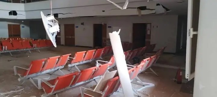 🔴 سقوط 5 شهداء وإصابة 12 آخرين جراء إستهداف مسيرة إستراتيجية معادية تتبع لمليشيا الجنجويد لمستشفى الأبيض الدولي (الضمان) فجر اليوم

🔴 تدمير كبير للمستشفى أدى لخروجه عن الخدمة ما جعل إدارته تعلق العمل به وتمنح العاملين إجازة إسبوعيين مع إخلاء جميع المرضى