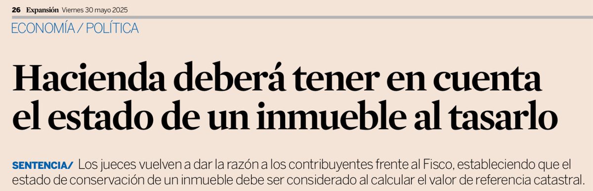 El TSJ de Castilla y León le explica a Hacienda algo que es pura lógica (salvo que te dediques al negocio de la extorsión): el valor de referencia catastral de un inmueble (utilizado para el pago de impuestos) tiene que tener en cuenta el estado de conservación del inmueble.

En