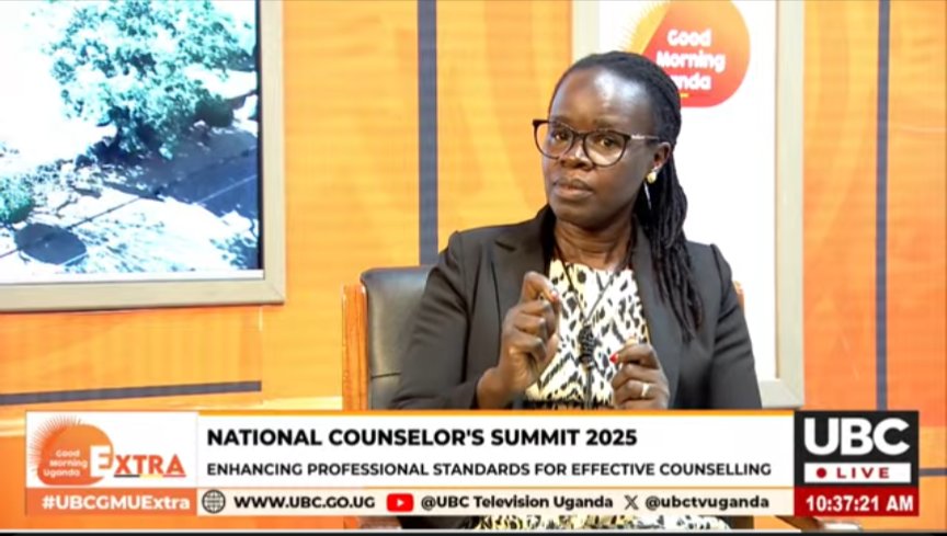 Uganda Counselling Association (UCA) (@counsellingug) on Twitter photo Tune in and learn more about the Counseling Profession and the upcoming National Counselor's Summit 2025. The President of UCA <a href="/lizabethokello/">Elizabeth Okello</a> addressed the nation this morning on the importance of Embracing Professional Counseling
youtube.com/live/qND_LSosc…
<a href="/ubctvuganda/">UBC UGANDA</a> <a href="/Makerere/">Makerere University</a> Tune in and learn more about the Counseling Profession and the upcoming National Counselor's Summit 2025. The President of UCA <a href="/lizabethokello/">Elizabeth Okello</a> addressed the nation this morning on the importance of Embracing Professional Counseling
youtube.com/live/qND_LSosc…
<a href="/ubctvuganda/">UBC UGANDA</a> <a href="/Makerere/">Makerere University</a>