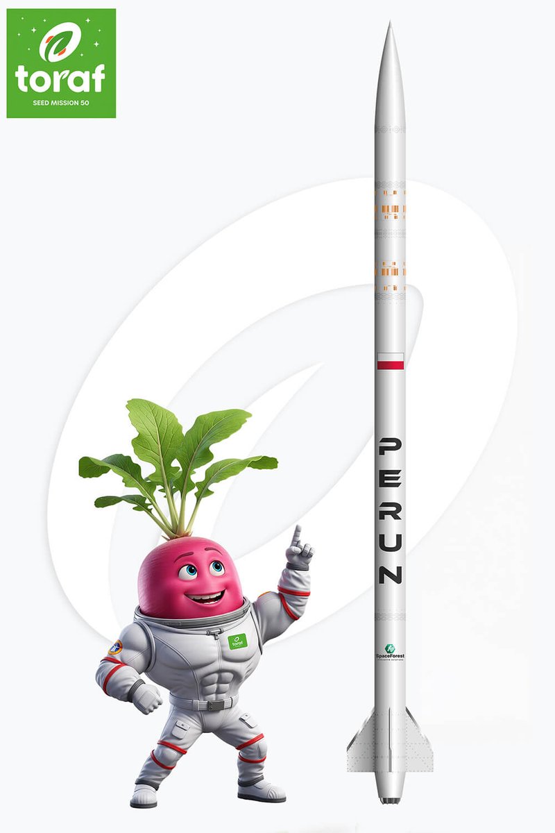 pnTORAF's tweet photo. Rzodkiewki w kosmosie?🚀
Brzmi jak żart, ale to na serio!
 TORAF Seeds Mission 50 + rakieta Perun = pierwsze polskie nasiona w kosmosie!
#Toraf #Kosmos #Nasiona #Poland #News #RakietaPerun https://t.co/zqAtQCILUx