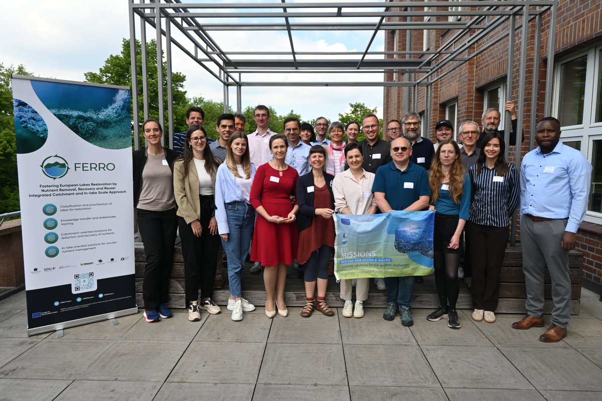 The first #FERROannualmeeting has officially come to a close.🙏 A special thanks to our host UFZ, for welcoming us in Leipzig.

📸👥 This group photo captures more than just a meeting — it reflects the commitment behind our mission. A huge thank you to all involved partners!💙