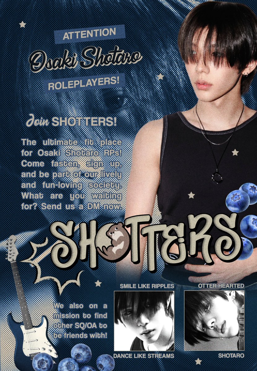 ofSHOTTERS's tweet image. ㅤ
. . . もしもし ꩜ .ᐟ ㅤ이것 뭐예요 ㅤ.ᐣ.ᐟ

In pursuit of wandering 𝗢𝘁𝘁𝗲𝗿𝘀🦦 to weave into our enchanting circle! Embrace the 𝒘𝒉𝒊𝒎𝒔𝒚—grace the dms with your sparkling presence!✨
ㅤ