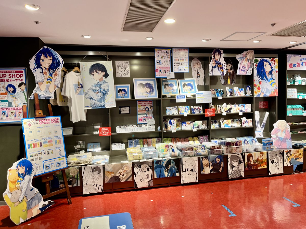 負けヒロインが多すぎる！　POP UP SHOP 三省堂書店　馬剃天愛星 負けヒロインが多すぎる！』 🎀POP UP SHOP🎀 ・アクリルスタンド 馬剃