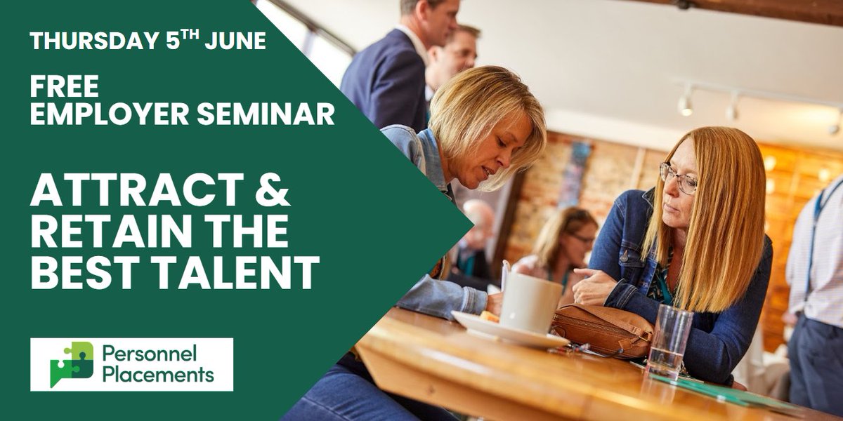 FREE Employer Seminar: Attract &amp; Retain Top Talent - mailchi.mp/346b2d0b3063/s…