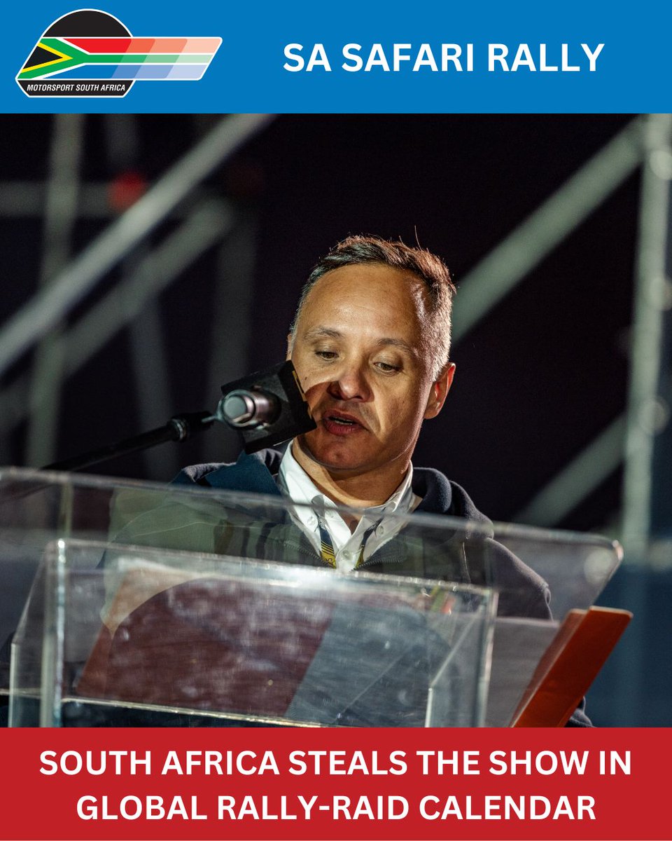 SOUTH AFRICA STEALS THE SHOW ON GLOBAL RALLY RAID STAGE 🇿🇦🏁

The SA Safari Rally has been hailed as one of the best events ever staged on the W2RC calendar, setting a new global benchmark on debut. From world class terrain and hospitality to massive global viewership and glowing