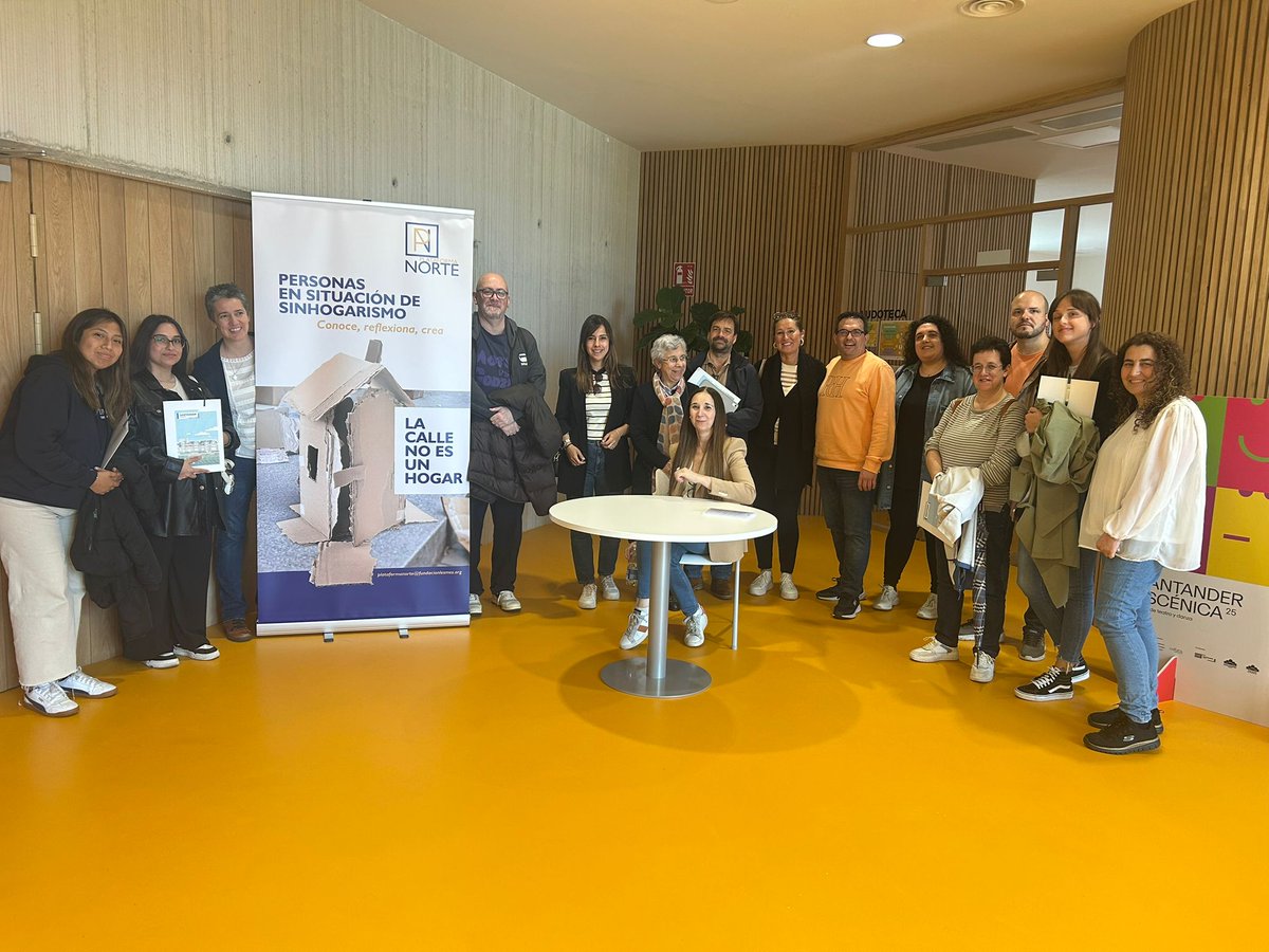 📍 El 22 de mayo se celebró en #Santander la Jornada "Participación: Conoce, Reflexiona y Crea", organizada por #PlataformaNorte. 

Participaron Casa de Acogida San Vicente de Paúl (Burgos), Cocina Económica de Gijón y la anfitriona: #CocinaEconómica de Santander.