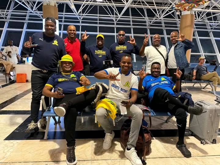 A group of passionate Mamelodi Sundowns supporters is currently in Addis Ababa, Ethiopia, en route to Egypt to rally behind the team ahead of their crucial fixture.

Masandawana, let’s salute these passionate supporters who are self-funding their journey.