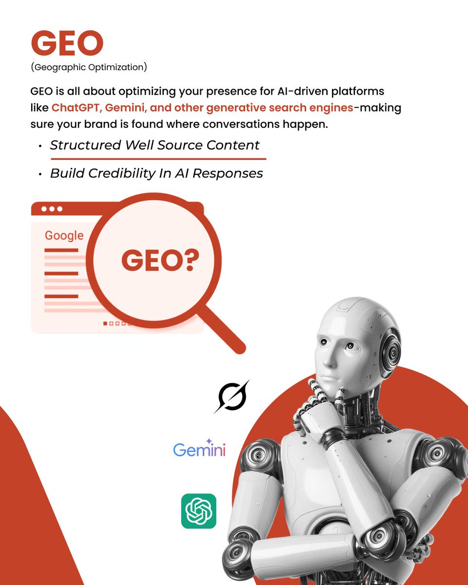 braincrewapps's tweet image. SEO, AEO, GEO – What’s the difference?
In today’s digital space, the right optimization strategy can make all the difference.
Discover how each boosts your visibility!

#SEOvsAEOvsGEO #DigitalMarketingTips #SEOTrends2025 #LocalSEO