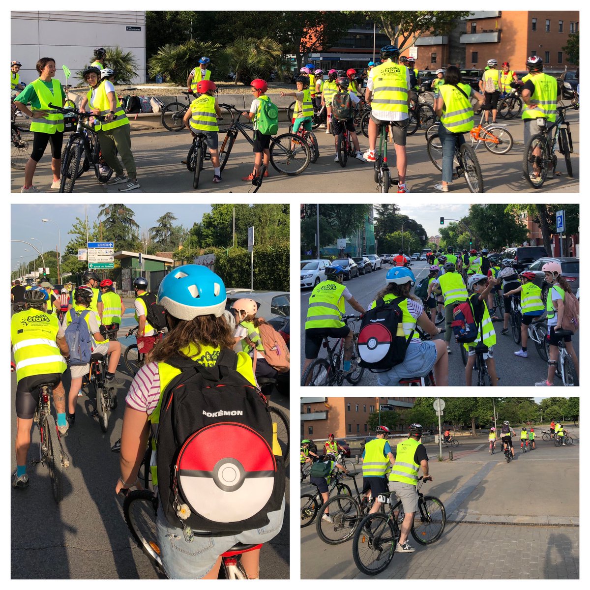🚲✨ ¡Así ha rodado el BiciBús de mayo!
Un pelotón lleno de alegría, esfuerzo compartido y compromiso con una movilidad sostenible 🌱💪

Gracias a los agentes de movilidad por ayudarnos en la tarea. 

¡Gracias a todas las bicifamilias y profesorado que lo hacéis posible! 🙌