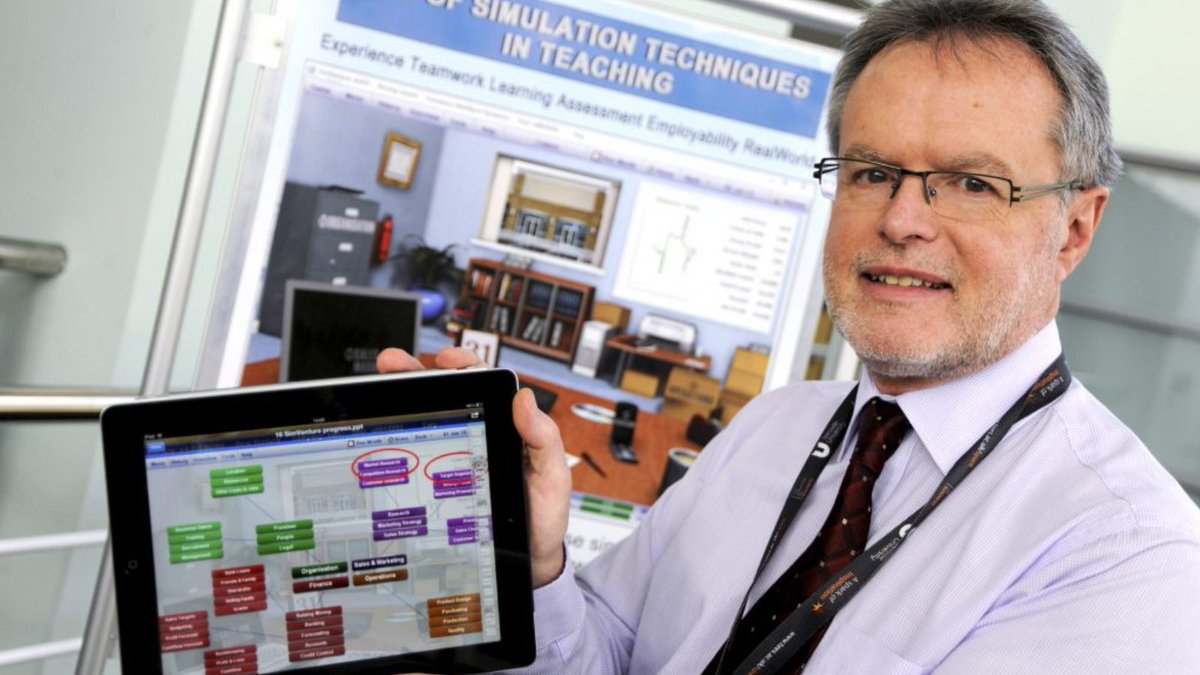 After years of incredible work, we’re saying goodbye to our amazing colleague Mike as he begins #retirement. From <a href="/TeessideUni/">Teesside University</a> to supporting clients like <a href="/UniofBradford/">University of Bradford</a> <a href="/EdinburghNapier/">Edinburgh Napier University</a> &amp; <a href="/oxentia/">Oxentia</a>, Mike’s impact has been huge. A true SimVenture legend - thank you, Mike! 👏