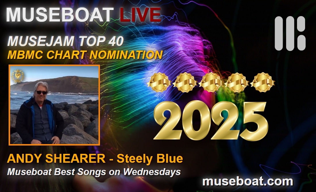 Museboat Live Channel (@museboatlive) on Twitter photo #RETWEET Museboat Live at museboat.com presents MBMC Top 25 Chart # 16 ANDY SHEARER - Steely Blue museboat.com/responsive/art… CONGRATS! VOTE again at museboat.com/top-25-nominat… <a href="/ArtistRTweeters/">Artist RTs</a> #music #RETWEET Museboat Live at museboat.com presents MBMC Top 25 Chart # 16 ANDY SHEARER - Steely Blue museboat.com/responsive/art… CONGRATS! VOTE again at museboat.com/top-25-nominat… <a href="/ArtistRTweeters/">Artist RTs</a> #music