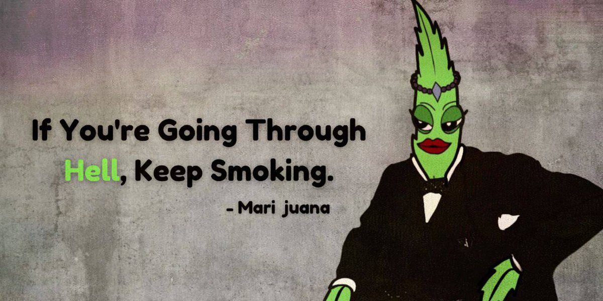 never stop. being #based never stop smoking $MARI