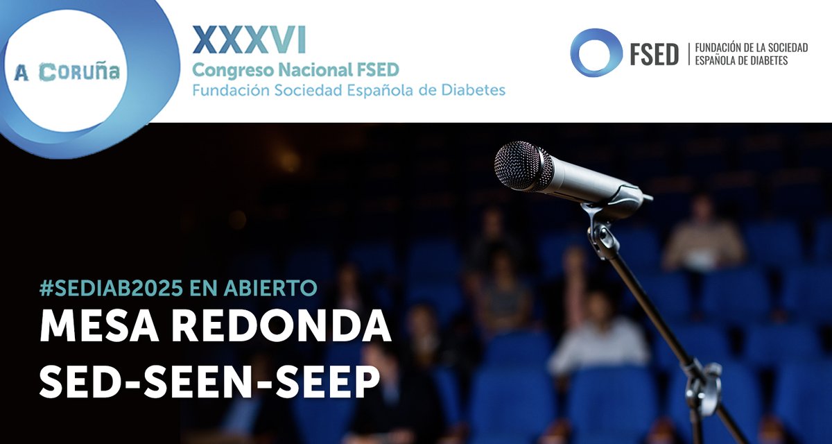💬 ¿Cómo podemos actuar antes del debut clínico de la #diabetestipo1?

Ya puedes ver en abierto la mesa redonda organizada por la SED junto a la SEEN y la SEEP durante el #SEDiab2025. Una oportunidad para conocer las estrategias diagnósticas, educativas y de acompañamiento para