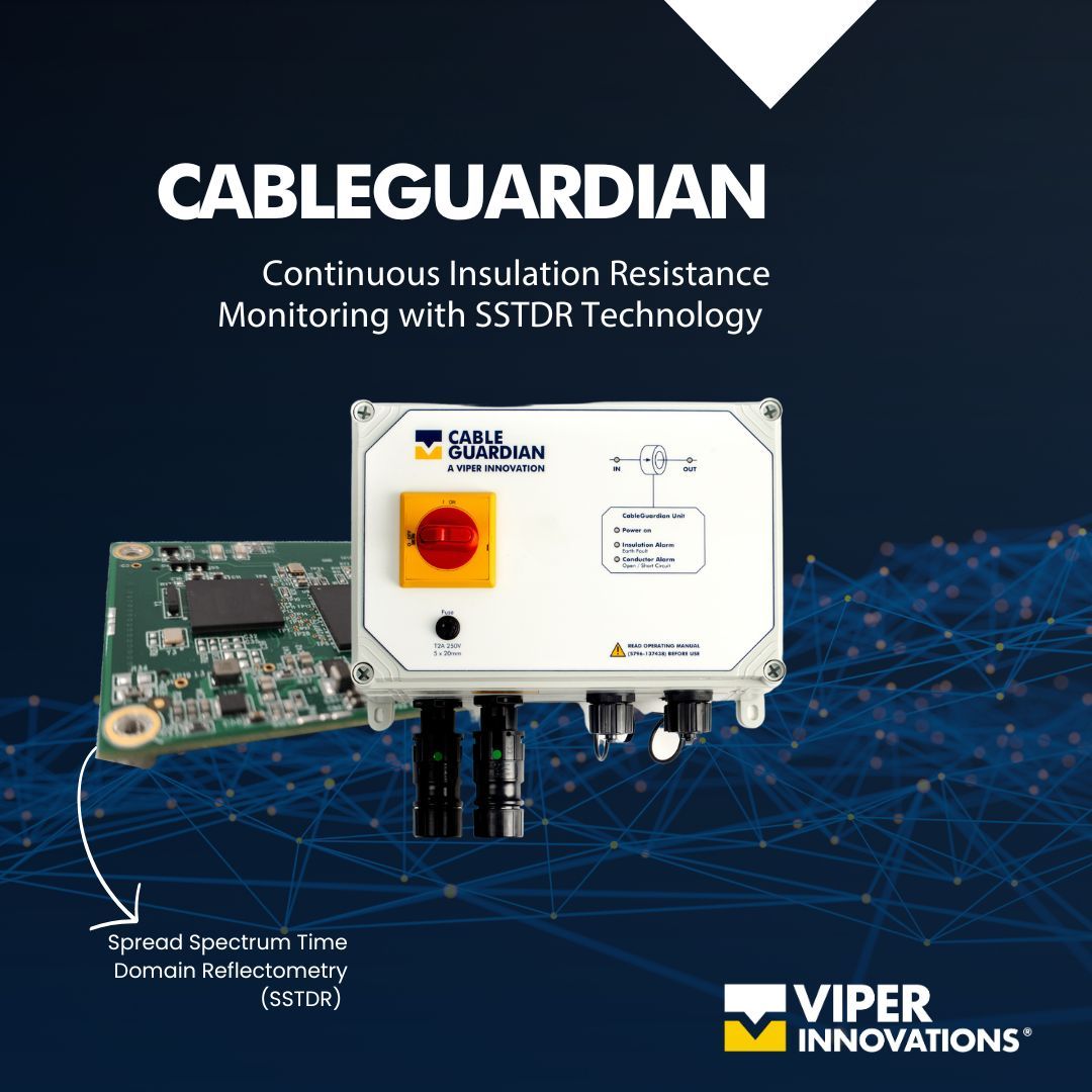 One key advantage of CableGuardian is its integration of Spread Spectrum Time Domain Reflectometry (SSTDR) technology. This allows users to locate cable damage within just a few meters, preventing major failures and reducing downtime.
Learn more - [buff.ly/98W6IsM ]