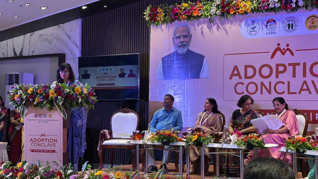 Catalysts for Social Action (@catalysts4sa) on Twitter photo CSA proudly partnered with the Dept. of Women & Child Development, Govt. of Odisha, CARA & <a href="/UNICEFIndia/">UNICEF India</a> to host the Adoption Conclave in Puri.
The 2-day event brought together national stakeholders & Odisha child protection teams to address key adoption challenges and reforms. CSA proudly partnered with the Dept. of Women & Child Development, Govt. of Odisha, CARA & <a href="/UNICEFIndia/">UNICEF India</a> to host the Adoption Conclave in Puri.
The 2-day event brought together national stakeholders & Odisha child protection teams to address key adoption challenges and reforms.