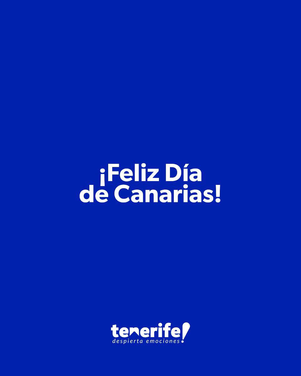 Hoy es el Día de Canarias y queremos celebrarlo compartiendo algunos de los lugares que más nos emocionan de Tenerife.💙

¡Feliz Día de Canarias!🇮🇨