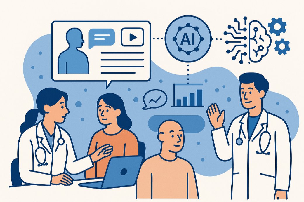 FarmaMadridAP's tweet photo. (Ann. Fam. Med.) 7 oportunidades para la inteligencia artificial (IA) en las visitas electrónicas de AP.
https://t.co/J1StdbFFV9
📌  Pacientes y personal ven potencial para reducir carga de trabajo, siempre que se complemente con juicio clínico y no sustituya a profesionales. https://t.co/6QNwU5dEoj