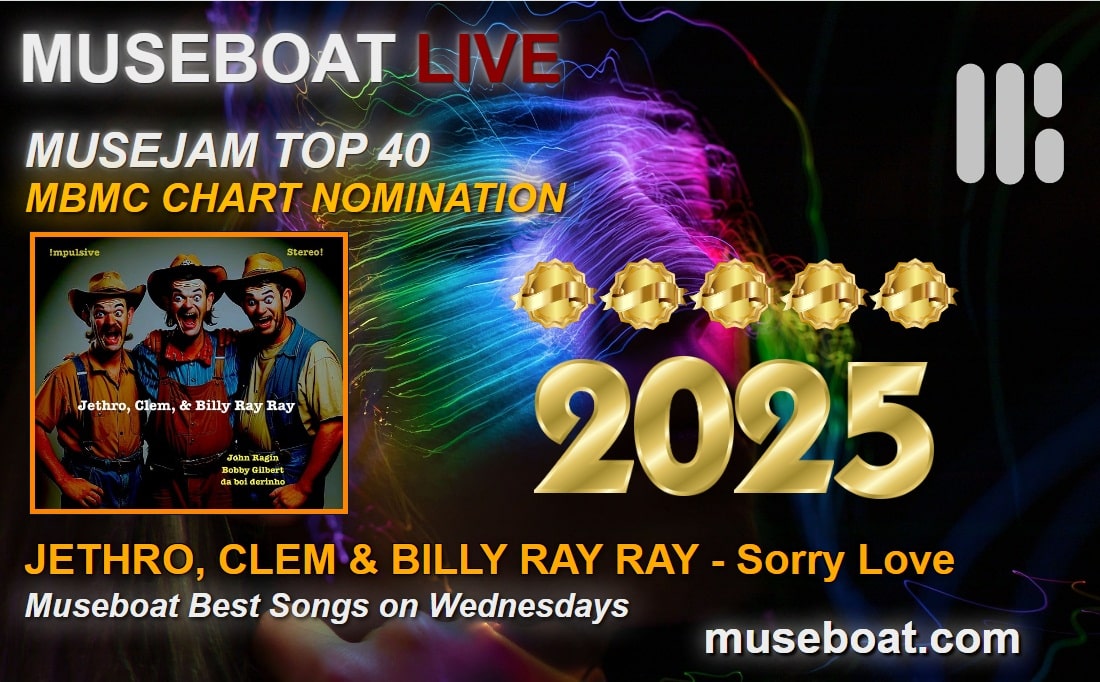 Museboat Live Channel (@museboatlive) on Twitter photo #RETWEET Museboat Live at museboat.com presents MBMC Top 25 Chart # 15 JETHRO, CLEM & BILLY RAY RAY - Sorry Love museboat.com/responsive/art… CONGRATS! VOTE again at museboat.com/top-25-nominat… <a href="/ArtistRTweeters/">Artist RTs</a> #MUSIC_SHOW #RETWEET Museboat Live at museboat.com presents MBMC Top 25 Chart # 15 JETHRO, CLEM & BILLY RAY RAY - Sorry Love museboat.com/responsive/art… CONGRATS! VOTE again at museboat.com/top-25-nominat… <a href="/ArtistRTweeters/">Artist RTs</a> #MUSIC_SHOW
